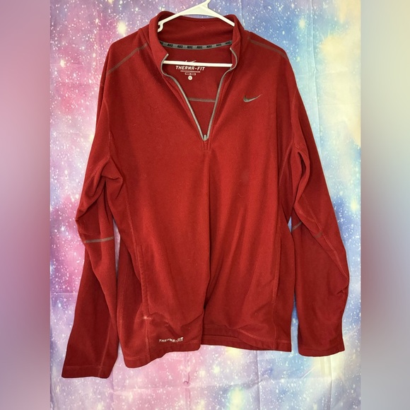 Men’s Nike fleece 3/4 zip pullover - Picture 1 of 3